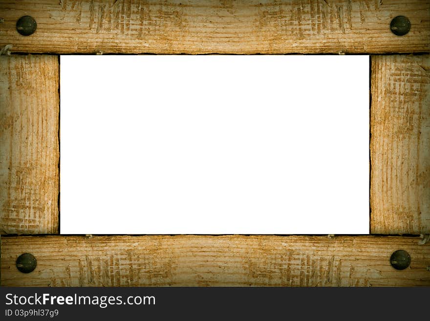 Old wooden background frame background