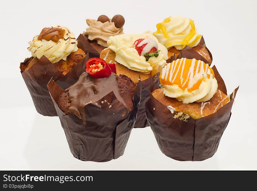 Cupcakes Of Different Flavours