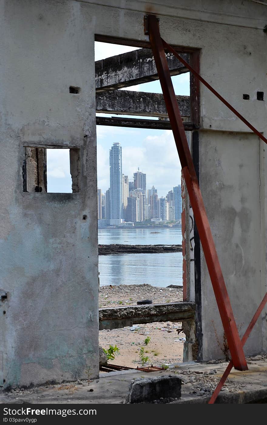 Panama City Old And New