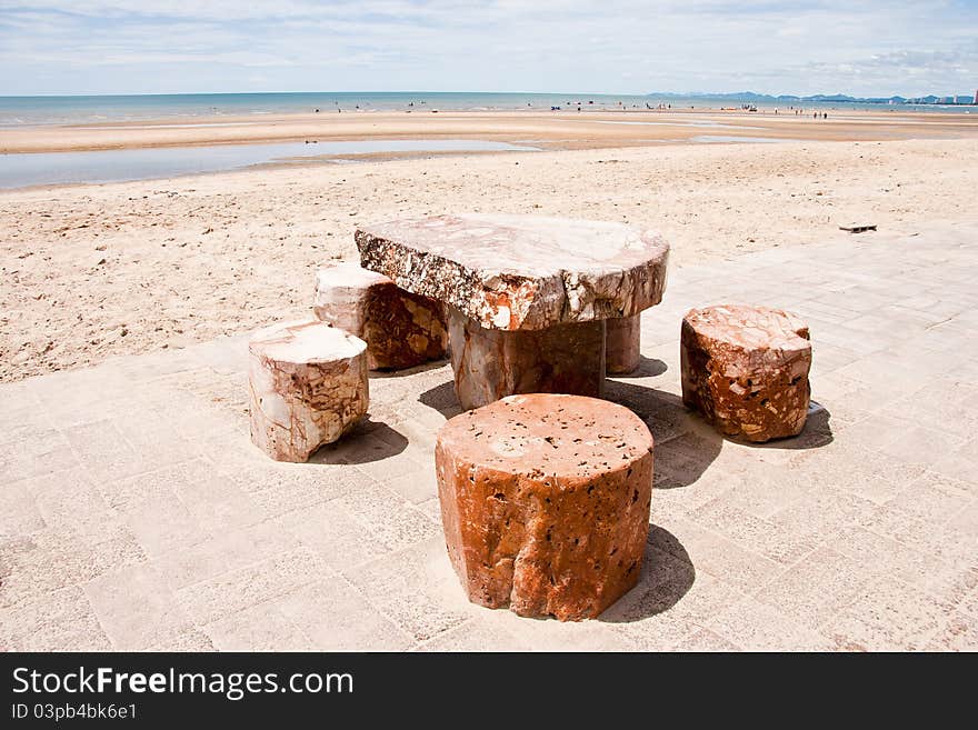 Table On The Beach