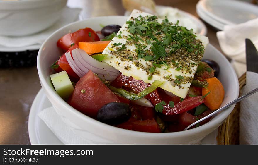 Traditonal Greek Salad