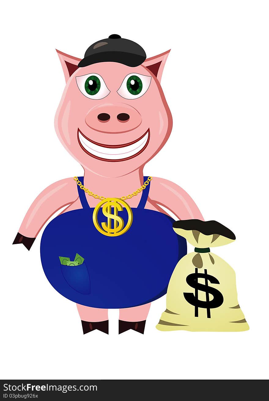 Rich pig