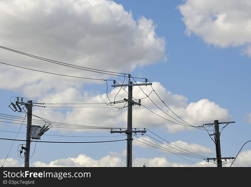 Power electrical lines