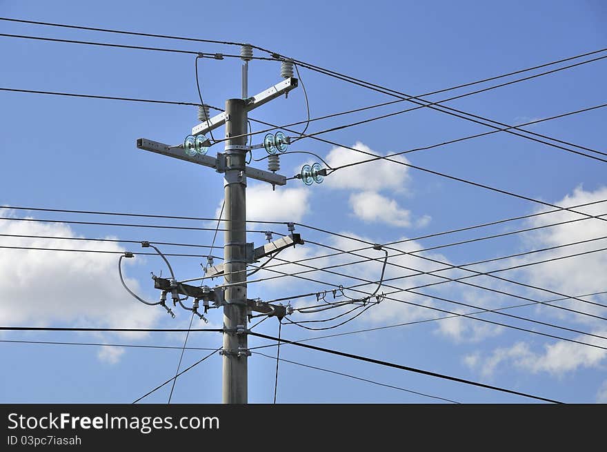 Network Of Power Lines