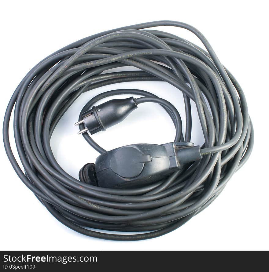 Black Electric Cable