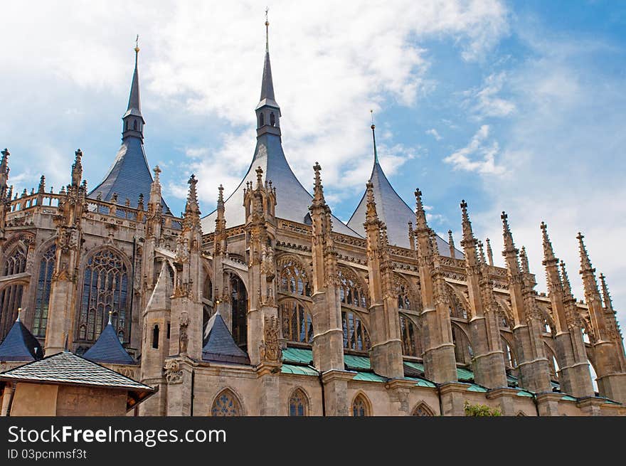 Cathedral in Kutna Hora