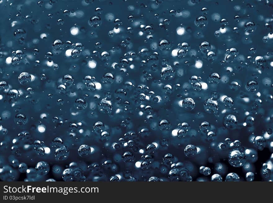 Textured Background of Water Bubbles. Textured Background of Water Bubbles