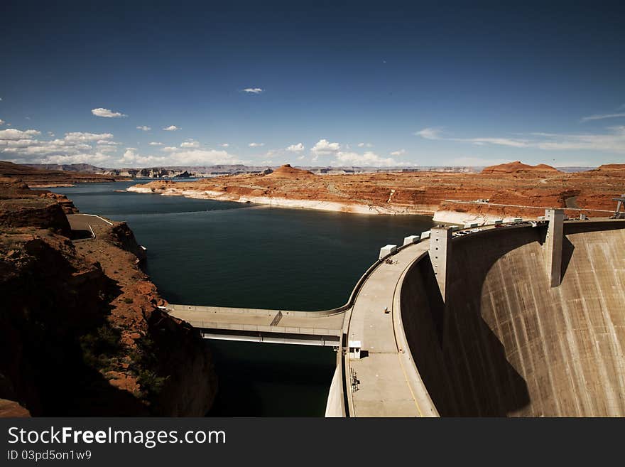 Glen Canyon Dam, Arizona, USA