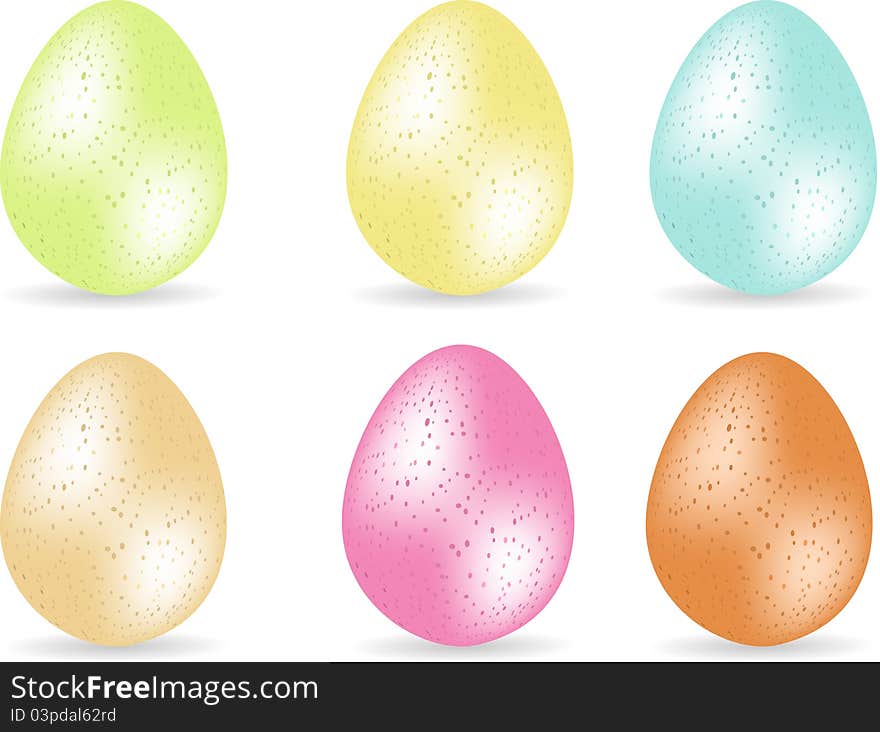 Speckled Easter Eggs