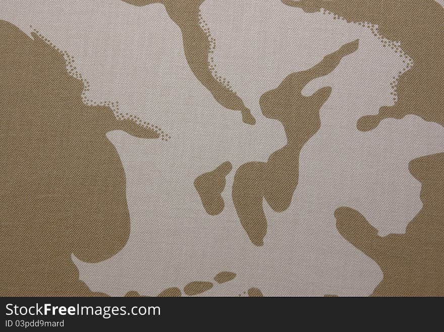 British army desert camouflage fabric