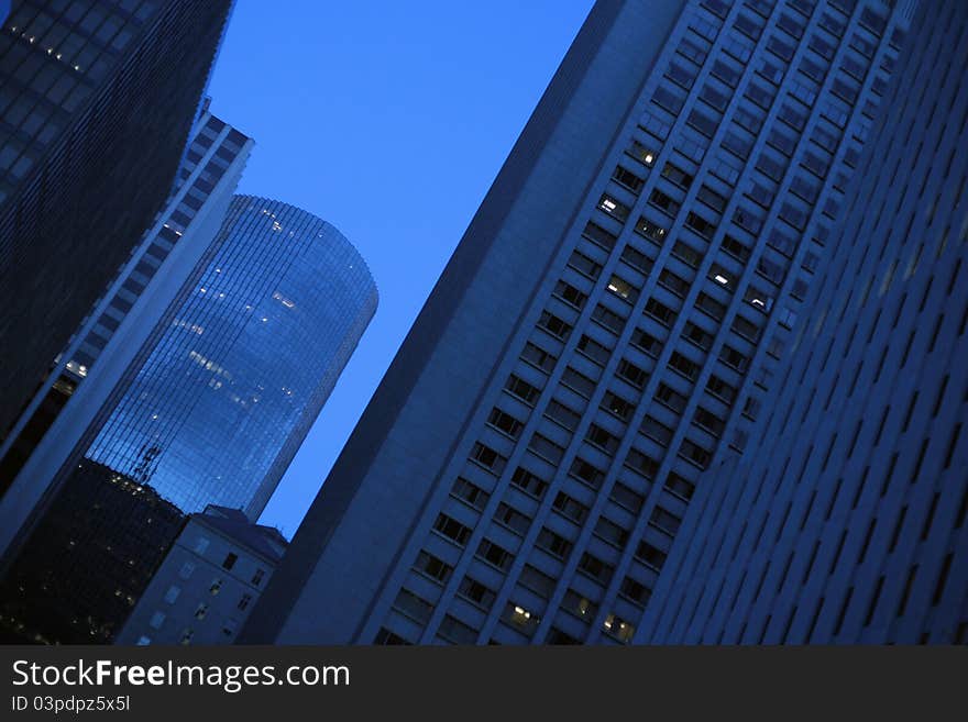 Blue Downtown San Francisco