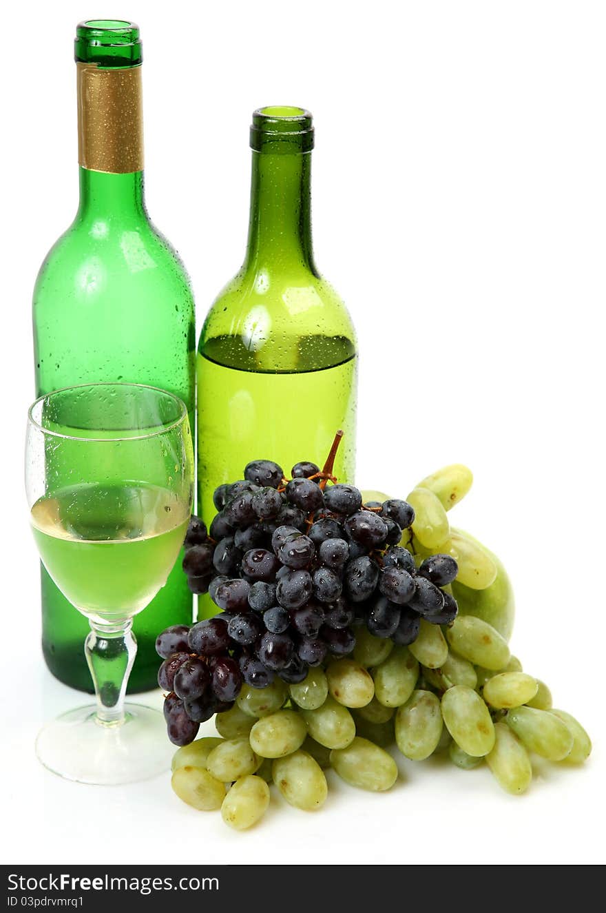 Wine and grapes