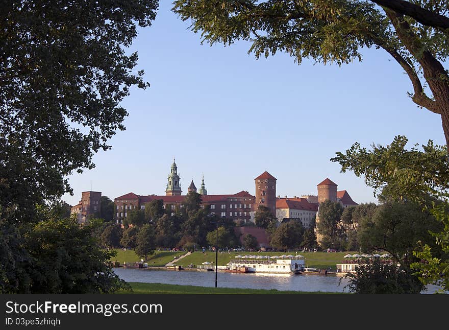 Wawel Castle In Cracow, Poland