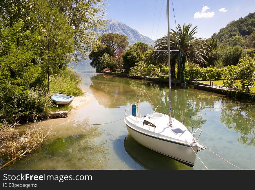 Sailing boat - Montenegro