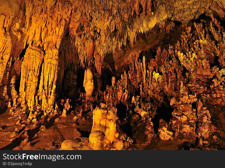 Lod cave at Maehongson, Thailand