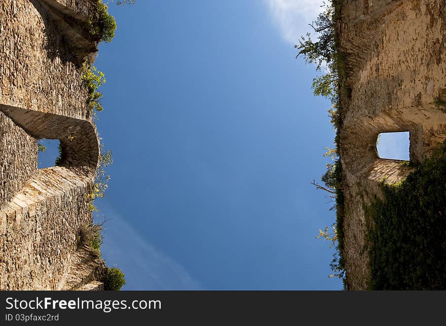 Ruined church