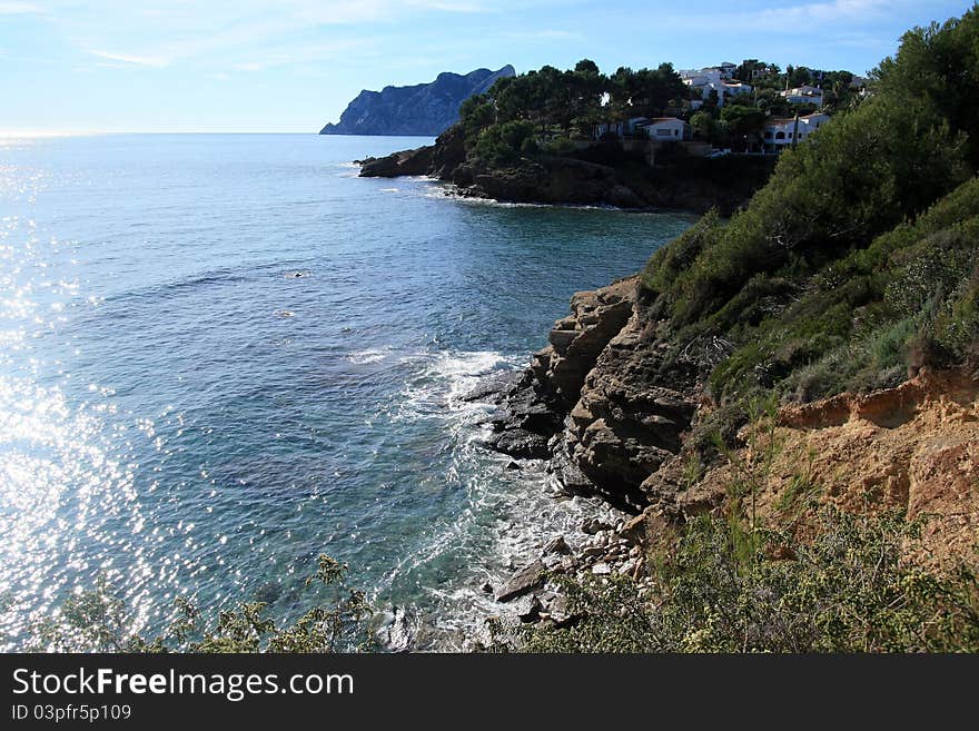 Moraira coast