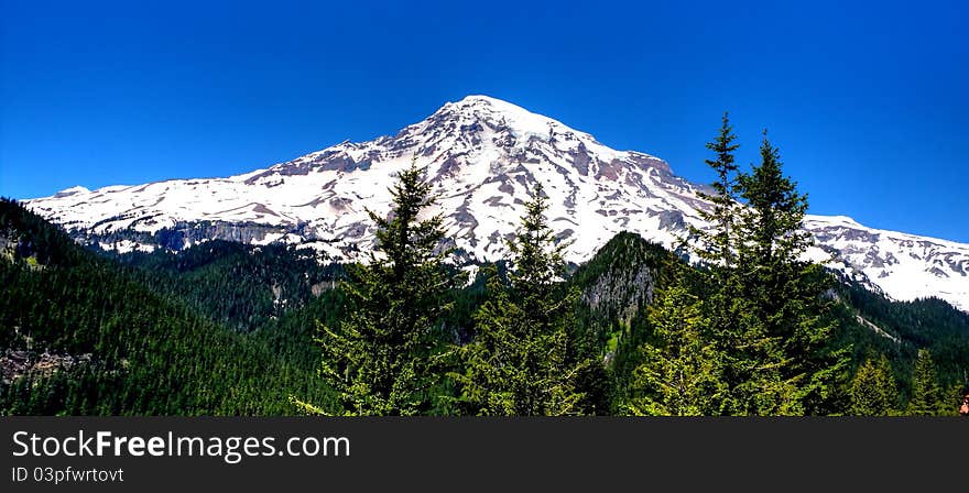 Mount Rainier National Park is one of the most beautiful places to visit.