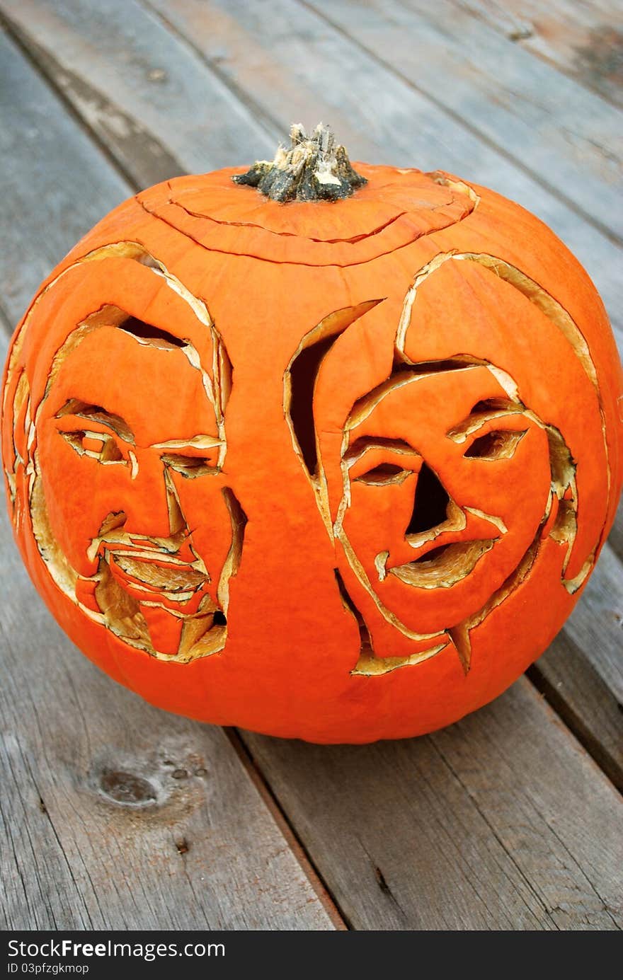 Pumpkin Couple