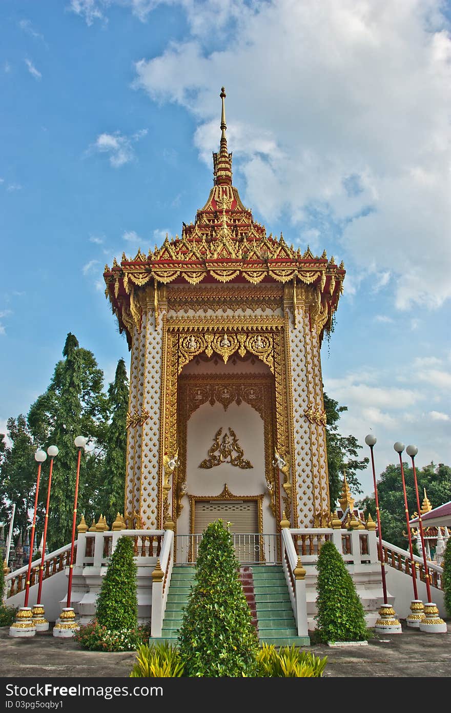 Thai temple.