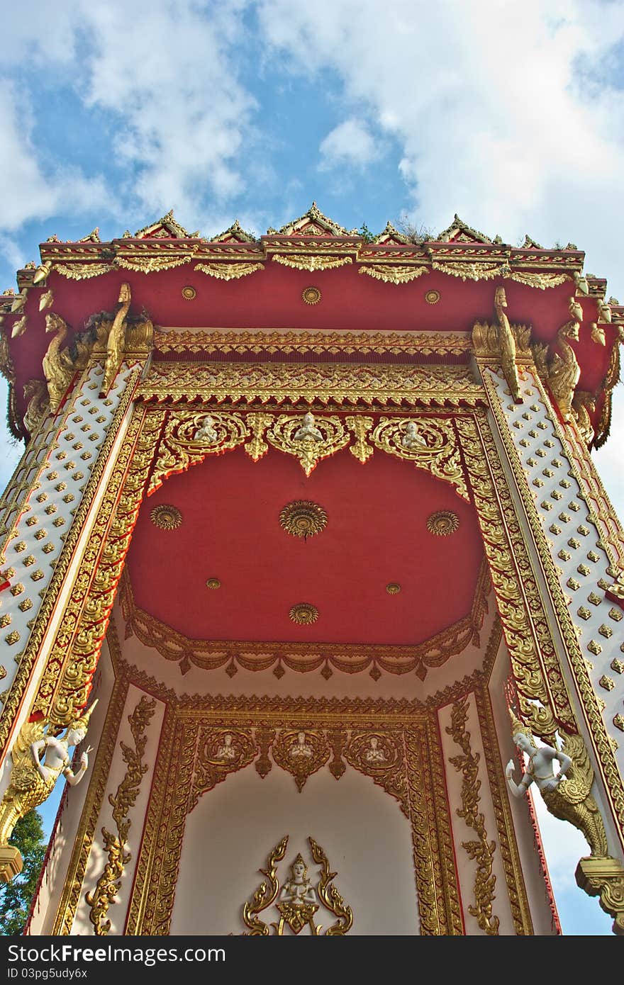 Thai temple.