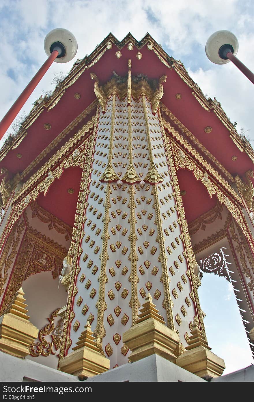 Churches of Buddhism. Most of the Thai pattern style. The identity of the Buddhist. Churches of Buddhism. Most of the Thai pattern style. The identity of the Buddhist