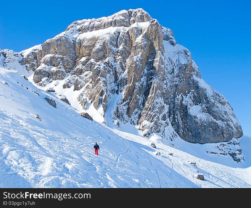 Skiing Slope