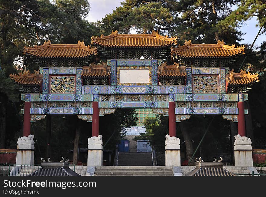 The Summer Palace is the most famous emperor garden in china. The Summer Palace is the most famous emperor garden in china.