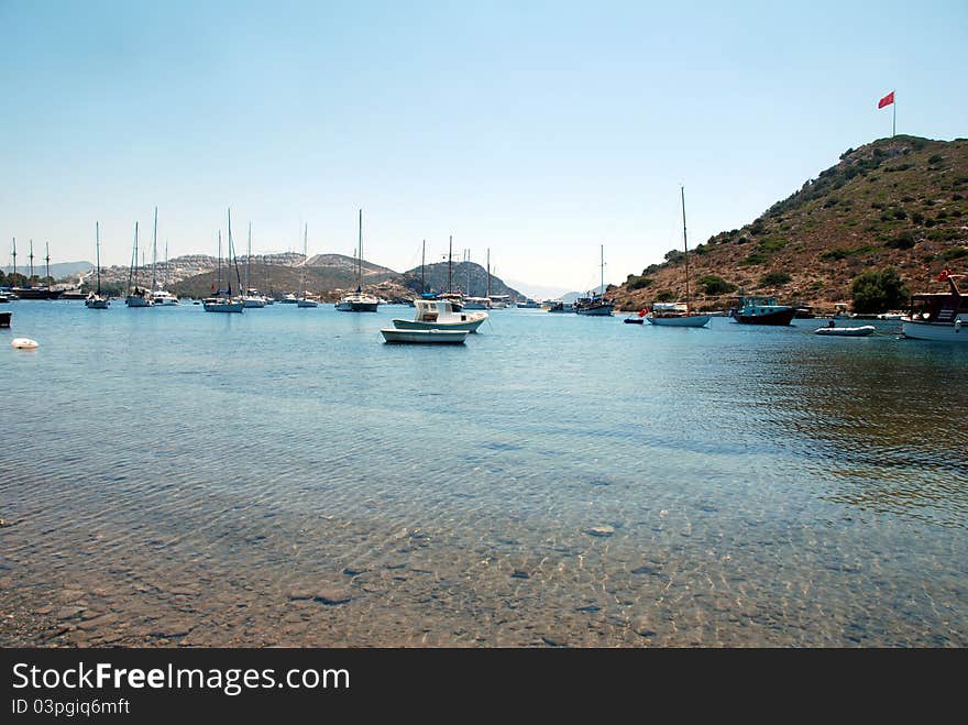 Natural bays of  Bodrum Turkey. Natural bays of  Bodrum Turkey