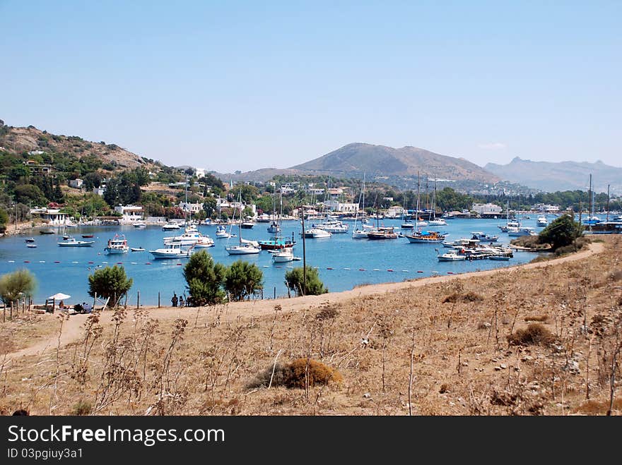 Natural bays of  Bodrum Turkey. Natural bays of  Bodrum Turkey