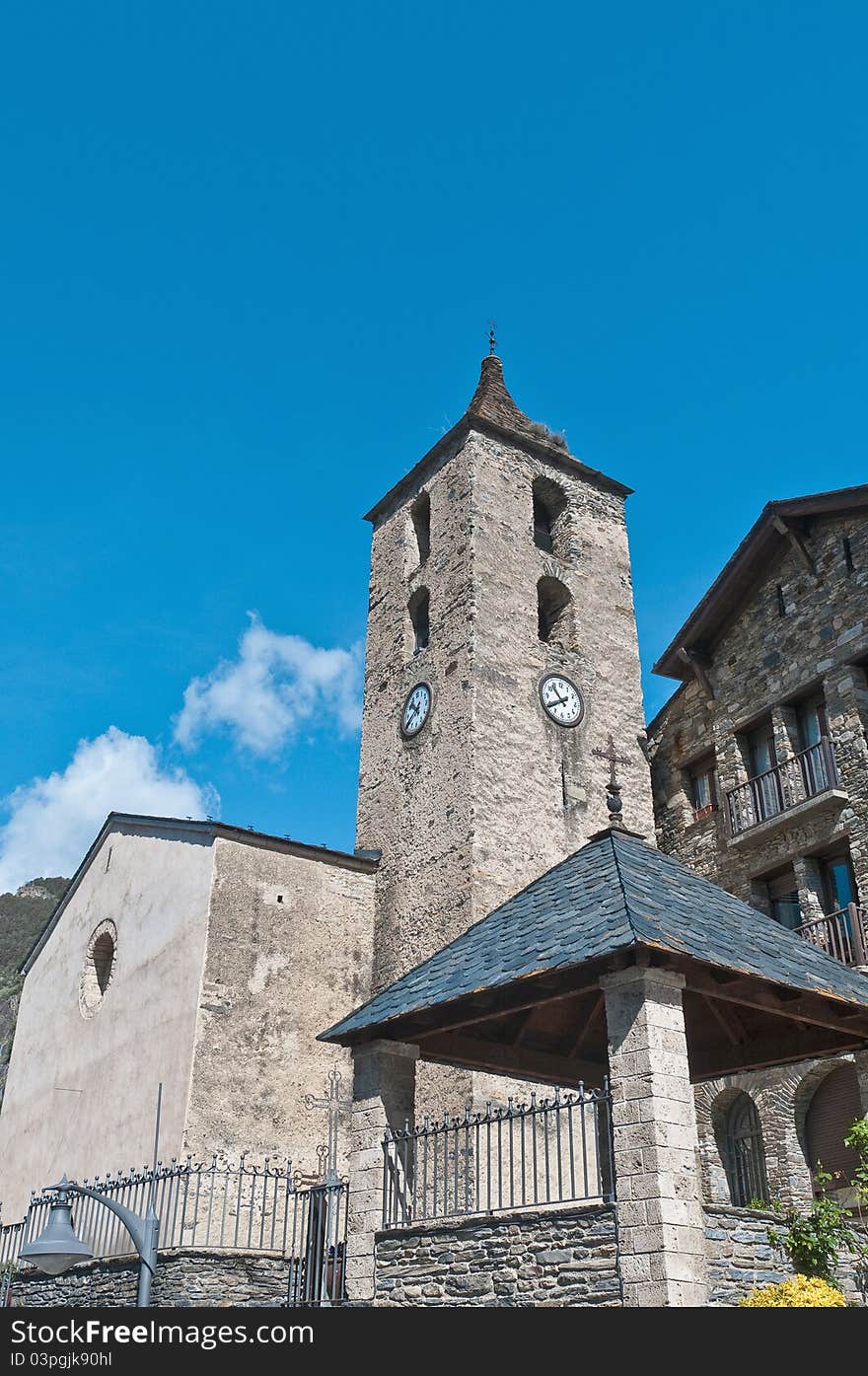 Sant Corneli y Sant Cebria at Ordino, Andorra