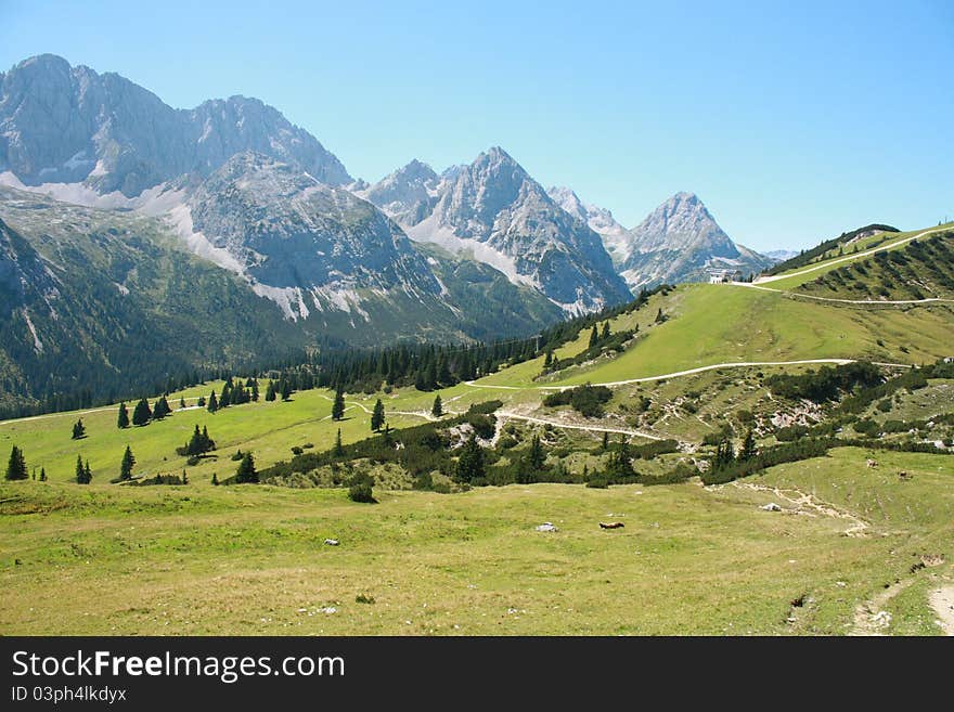 This is Alps in Austria