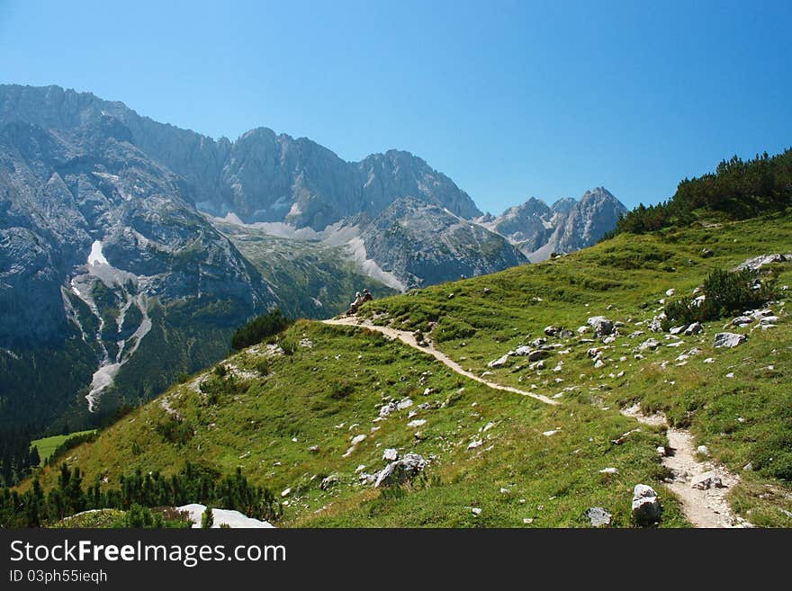 This is Alps in Austria