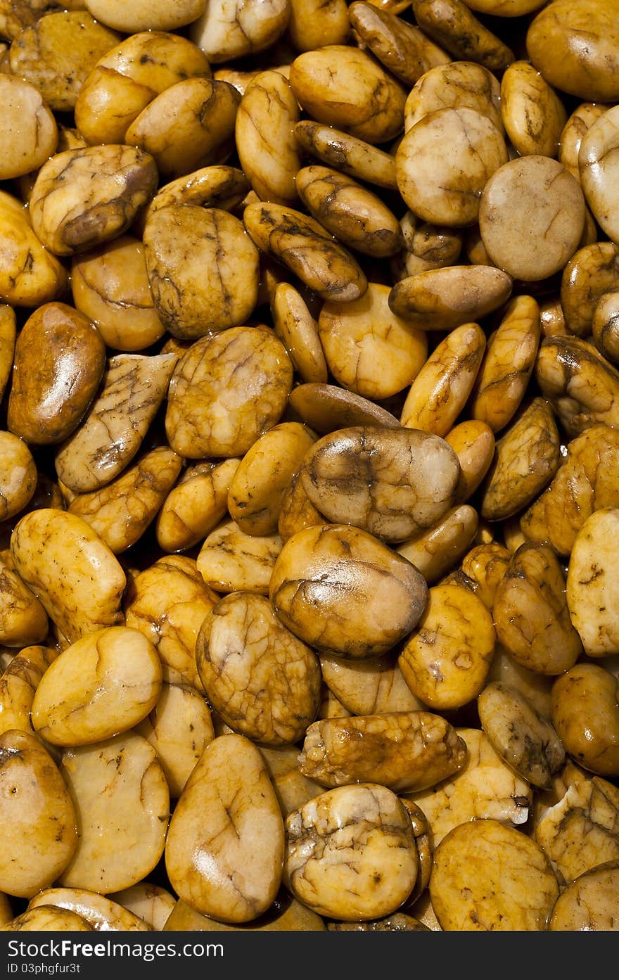 Background of brown pebble