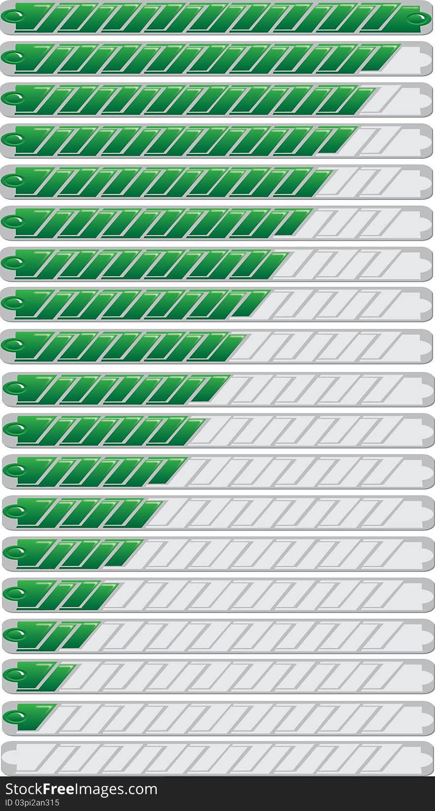 Condition indicator that may be used to show change process. Condition indicator that may be used to show change process