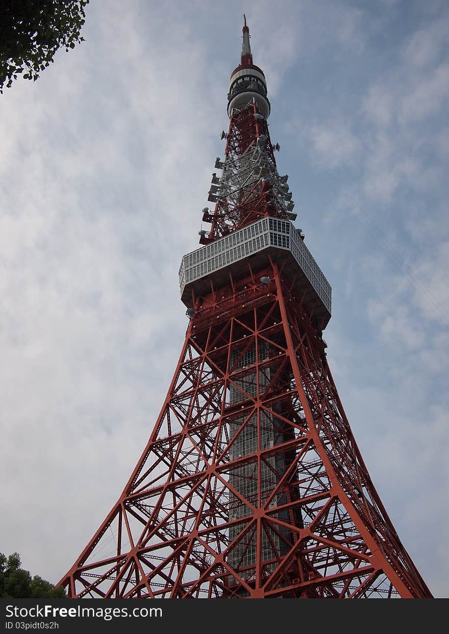 Tokyo Tower After Earthquake