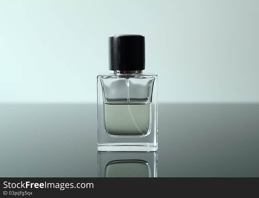 Unmarked cologne bottle-Front