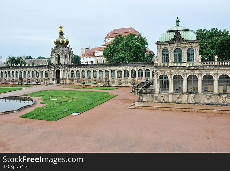 Zwinger palace, Dresden, Germany