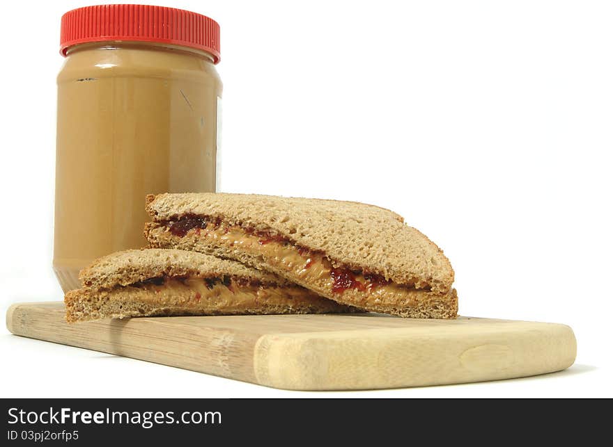 Peanut Butter And Jelly Sandwich