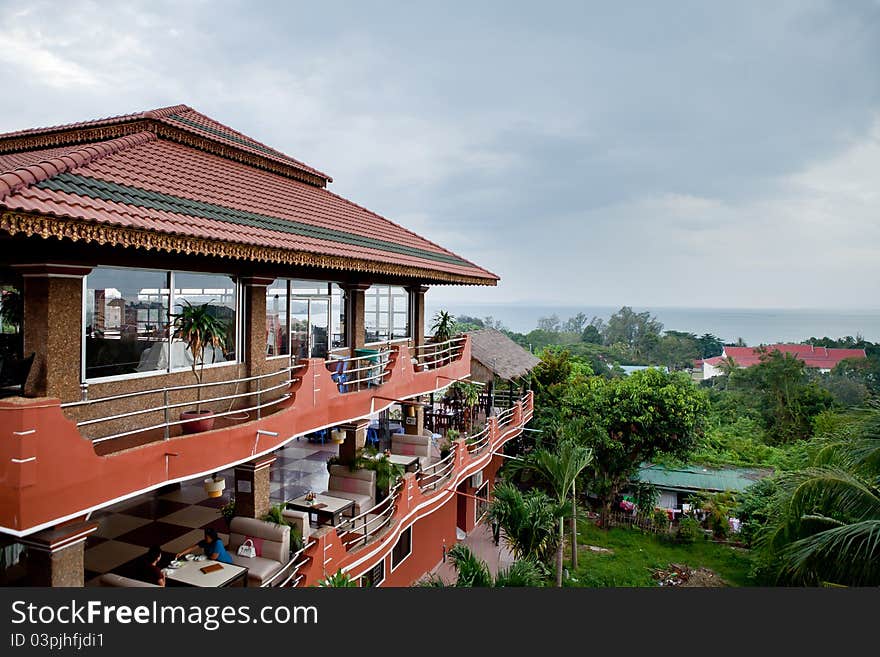 Beach Hotel Balcony