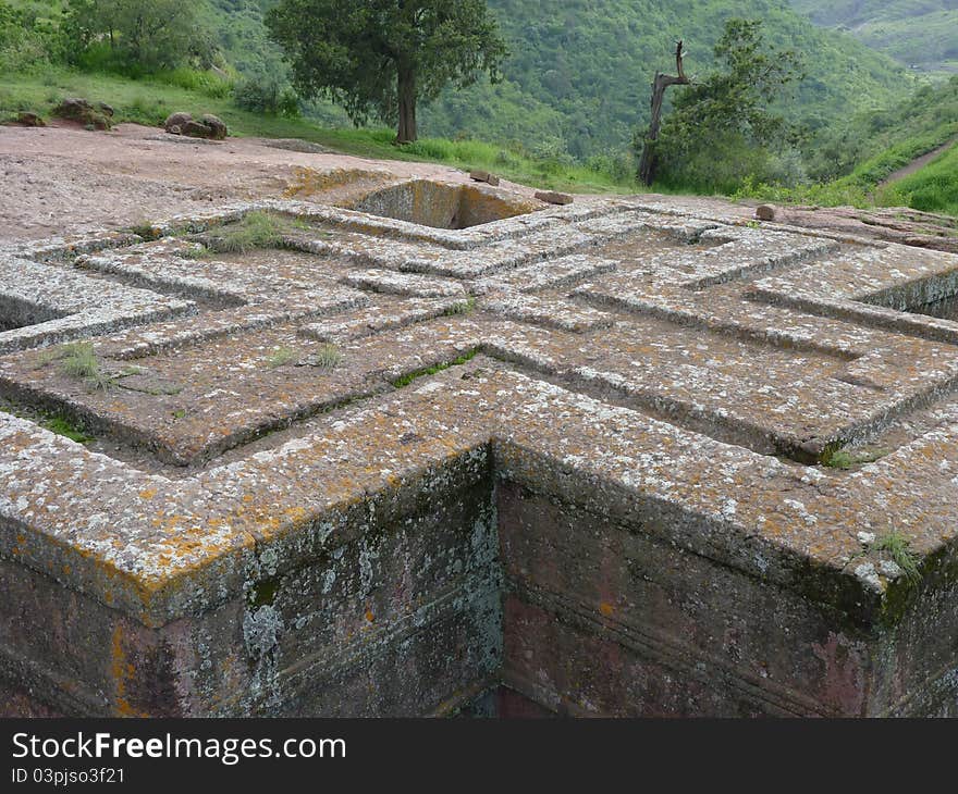 Famous beautiful Ethiopian church