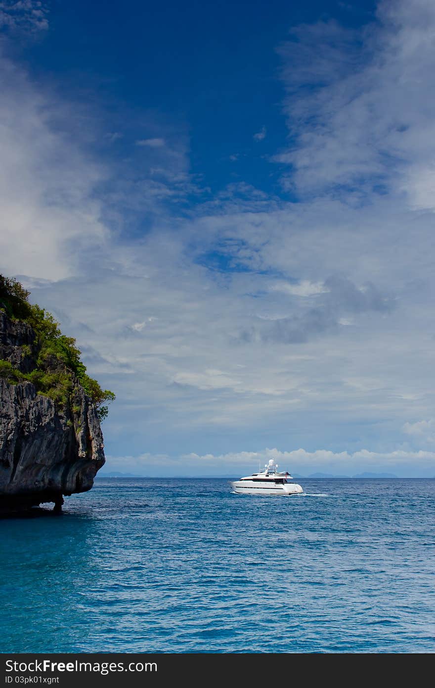 Yacht boat