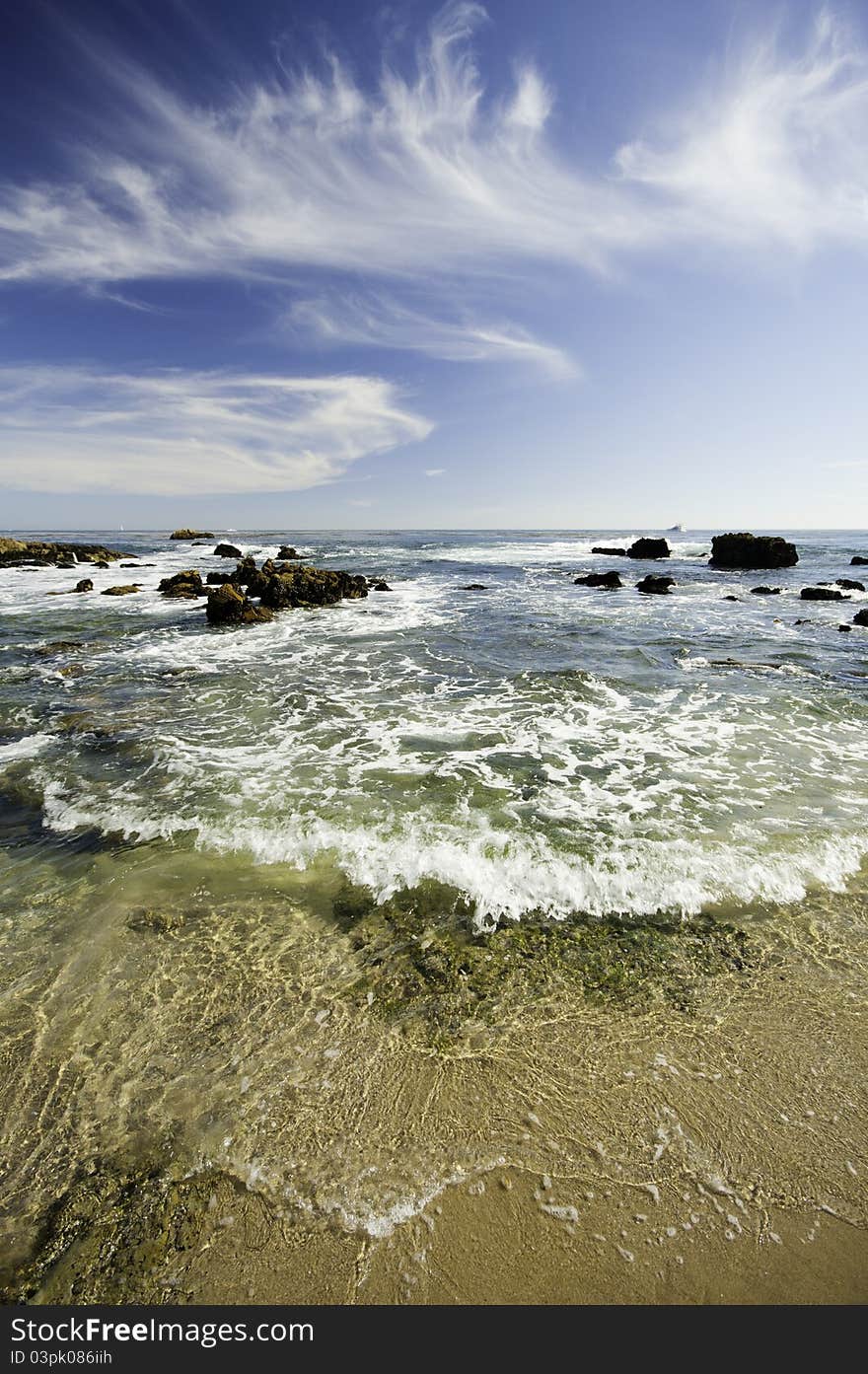 Beach And Waves