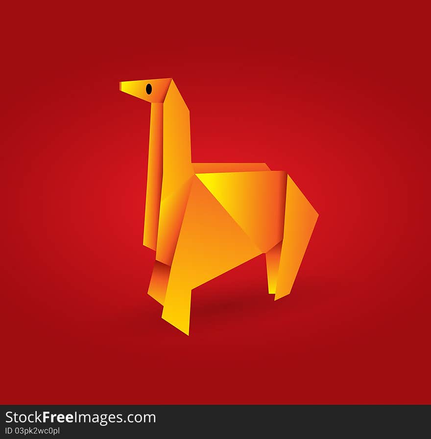 Origami Horse