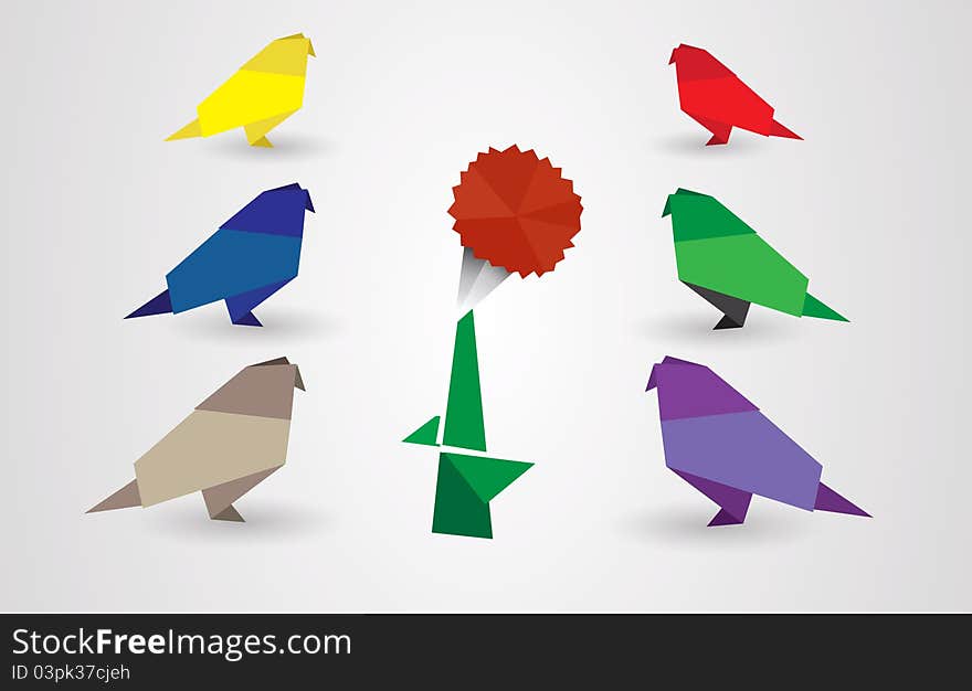 Origami Birds