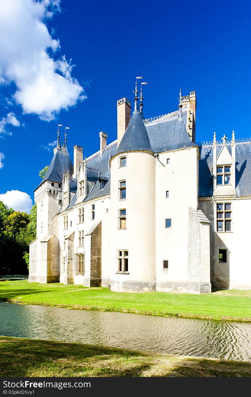 Meillant Castle in Centre, France