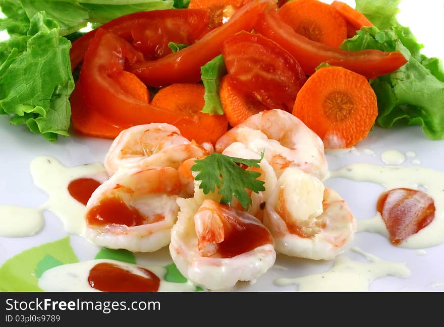 Salad Shrimp