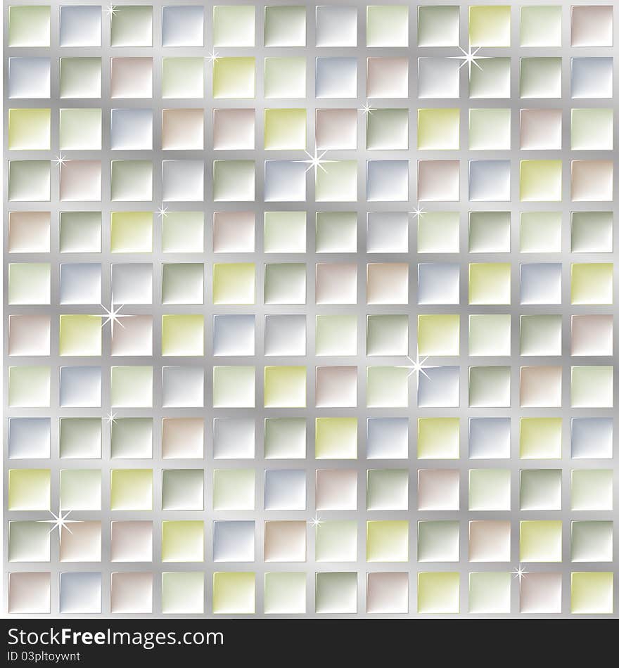 Background in the form of a tiled glass tile. Background in the form of a tiled glass tile