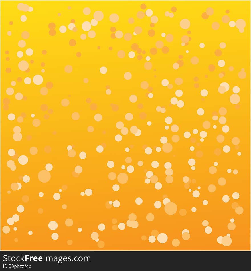 Abstract yellow-orange background, computer generated. Abstract yellow-orange background, computer generated