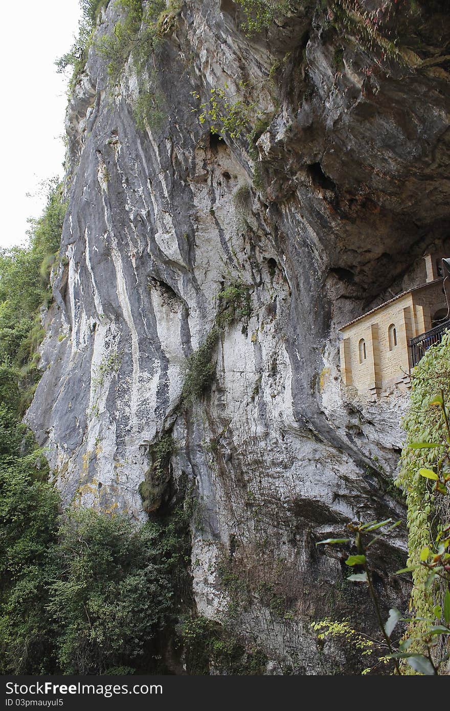 The Cave of Covadonga